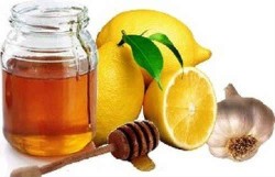 Мед, лимон и чеснок